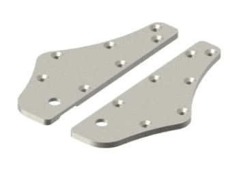 Piastre YGROS RACE per rinforzo telaio Vespa 50/ 50 Special/ ET3/ Primavera/ PK50-125/ S/ XL/ XL2/ ETS