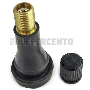 Valvola dritta BCR per cerchio in lega tubeless Vespa / Lambretta