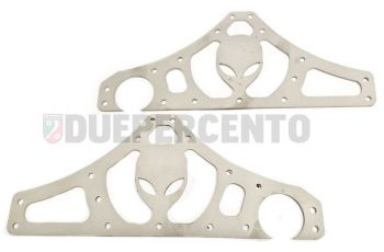 Piastre EGIG per rinforzo telaio Vespa 50/ 50 Special/ ET3/ Primavera/ PK50-125/ S/ XL/ XL2/ ETS
