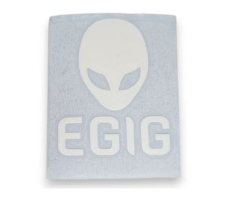 Adesivo EGIG prespaziato bianco - 70x90