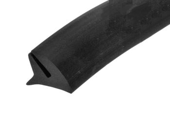 Profilo cofani destro e sinistro ARIETE nero, h=16 mm, l=120/180 cm per Vespa 125 Super/ GT/ GTR/ 150 GL/ Super/ Sprint/ V/ 160 GS/ 180 SS