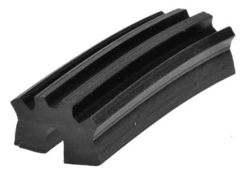 Profilo in gomma ARIETE per listelli pedana per Vespa 98/ 125 V1-15/ V30-33/ VM/ VN/ 150 VL/ VB/ GS VS1-5/ GL/ VBA/ VBB1/ 160 GS