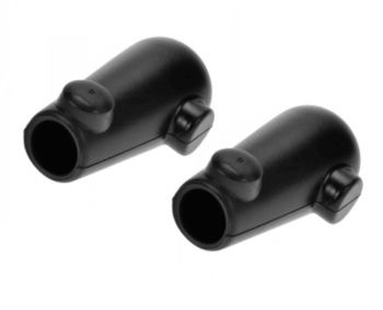 Piedini cavalletto in gomma Ø 20 mm ARIETE nero per Vespa 50/ 50 Special/ ET3/ Primavera
