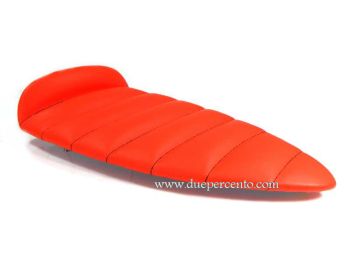 Cuscino sella SIP arancio, trapuntato per sella SIP Sport largeframe per Vespa PX125-200/ P200E / Arcobaleno/ '98/ MY/ '11