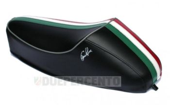 Sella monoposto Tricolore Italy Mezzo per Vespa 50-125/Primavera/ET3