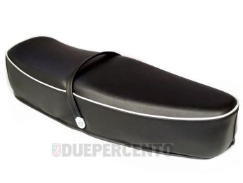 Sella NISA Replica Comfort, nera, per Vespa 125 VNA/ VNB/ GT/ GTR/ Super/ TS/ 150 VBA/ VBB/ GL/ Sprint/ V/ Super