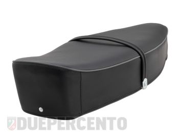 Sella nera per Vespa 125 VNA/ VNB/ GT/ GTR/ Super/ TS/ 150 VBA/ VBB/ GL/ Sprint/ V/ Super