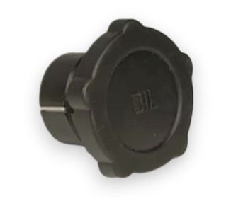 Tappo serbatoio dell'olio nero per Vespa PX Lusso/ T5/ Rally