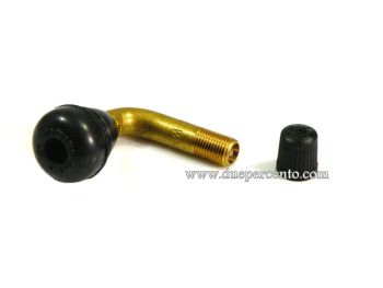 Valvola 90° FA ITALIA per cerchio in lega tubeless Vespa / Lambretta