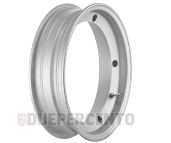 Cerchio in lega tubeless 2.0 SIP PERFORMANCE 2.50-10 grigio per Vespa 50/ 50 special/ ET3/ PX125-200/ P200E/ Rally 180-200/ T5/ GTR/ TS/ Sprint