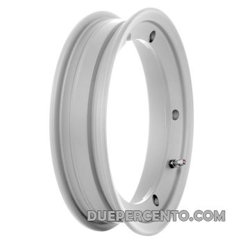 Cerchio in lega tubeless 2.0 SIP PERFORMANCE 2.10-10 grigio per Vespa 50/ 50 special/ ET3/ PX125-200/ P200E/ Rally 180-200/ T5/ GTR/ TS/ Sprint