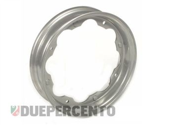 Cerchio FA ITALIA 2.10-10 grigio metallizzato per Lambretta 125 LI/Special/GP/DL/150 LI/Special/SX/GP/175 TV/200 TV/SX/GP/DL