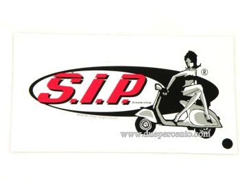 Adesivo SIP scootershop pin-up