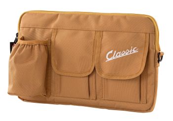 Borsa SIP "Classic", per bauletto portaoggetti, per Vespa 360x210x30 mm, nylon, marrone