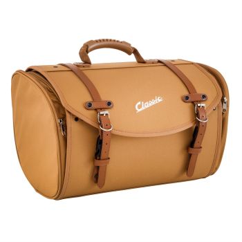 Borsa/valigia 35 L, SIP "Classic" marrone, grande, per portapacchi Vespa/Lambretta