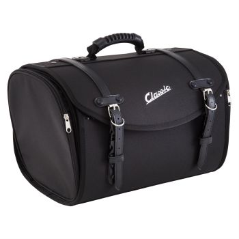 Borsa/valigia 35 L, SIP "Classic" nera, grande, per portapacchi Vespa/Lambretta