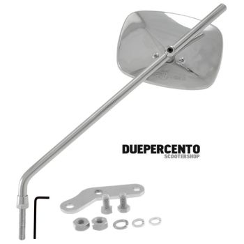 Specchietto retrovisore sinistro e destro rettangolare per Vespa