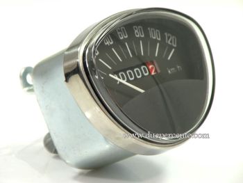 Contachilometri scala 120 km/h per Vespa SS50/ SS90/ Primavera/ ET3/ Super/ SprintV/ GTR/ TS/ Rally