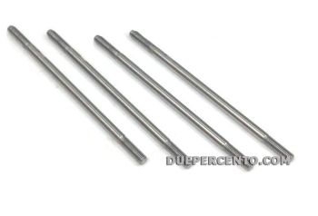 Kit 4 prigionieri M8x160 per Vespa PX200/ P200E/ Rally180-200/ 150GS/ 160GS/ 180SS