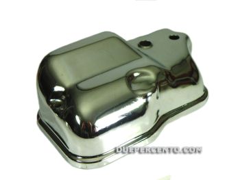 Coperchio scatola carburatore con miscelatore CROMATO per Vespa PX125-200E/Rally200/P200E/Lusso/'98/MY/'11/T5