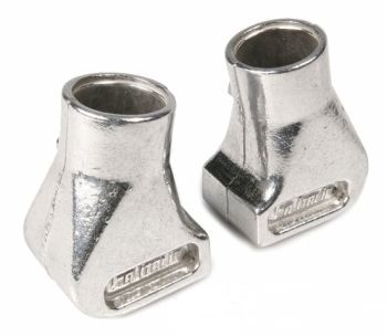 Piedini cavalletto in alluminio Ø 22 mm FA ITALIA, cromati per Vespa PX125-200/ PE200/ T5/ Cosa/ PK50-125