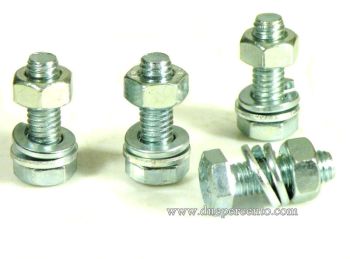 Kit viti cavalletto centrale per Vespa 50/ 50 special/ ET3/ PX125-200/ P200E/ Rally 180-200/ T5/ GTR/ TS/ Sprint