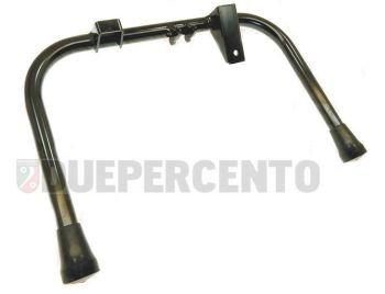 Cavalletto centrale nero Ø22 doppia piastrina per Vespa PX125-200/ P200E/LUSSO/ MY/ T5