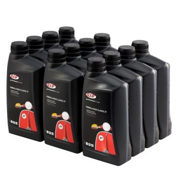 Olio miscela per motore 2 tempi SIP FORMULA RACE, sintetico - 12 Flaconi