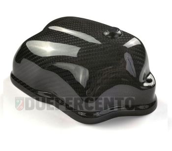 Coperchio scatola carburatore con miscelatore in carbonio AIR BOX TOMAS COMPOSITI per Vespa PX125-200E/Rally200/P200E/Lusso/'98/MY/'11/T5