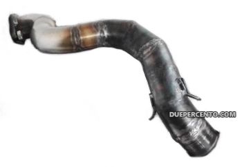 Collettore maggiorato DEXTER RACING per Proma flangia tonda 32 mm per Vespa 50/ 50 Special/ ET3/ Primavera/ PK50-125