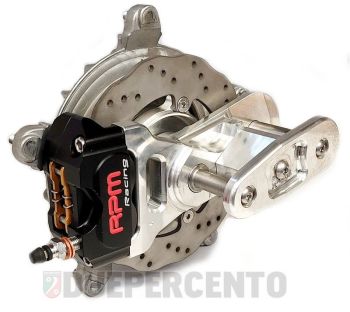 Kit freno a disco anteriore DEXTER Racing, pinza nera, per Vespa PK S prima serie